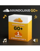 SOUNDCLOUD Go+ 1 МЕСЯЦ ЧАСТНЫЙ АККАУНТ