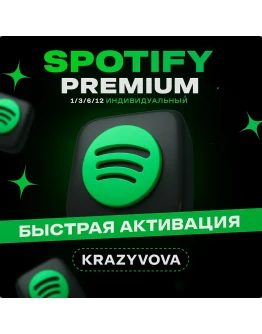 1/3/6/12 SPOTIFY PREMIUM INDIVIDUAL/DUO/FAMILY AUTO