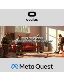 Fire Fighting: Living Room with Garage Oculus Quest