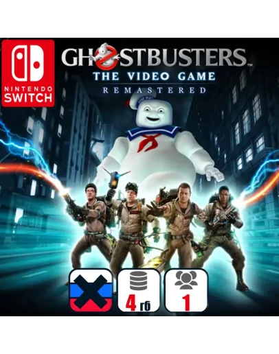 Ghostbusters: The Video Game Remaster Nintendo Switch