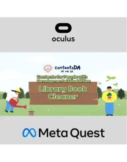 Vocational Training - LIbrary Book Cleaner Oculus Quest