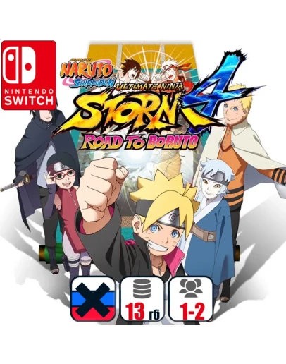 NARUTO SHIPPUDEN: STORM 4 ROAD TO BORUTO Nintendo