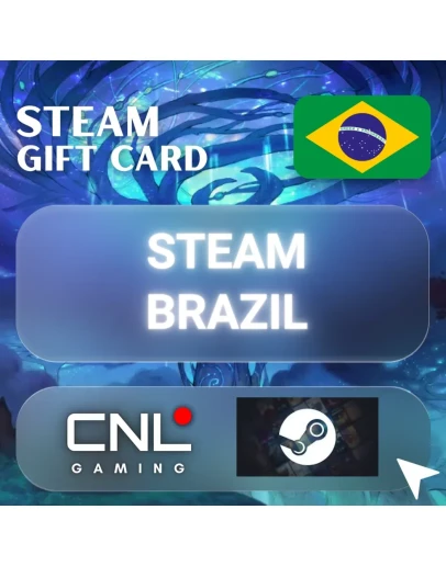 Steam Wallet Brazil BR 27275 BRL (Подарочная карта)