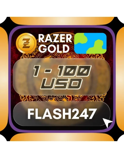 Razer Gold Global 1100 долларов США АВТО 24/7