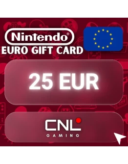 Nintendo eShop Подарочная карта 25 EUR (Европа)