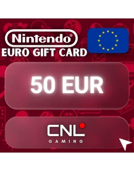 Nintendo eShop Подарочная карта 50 EUR (Европа)