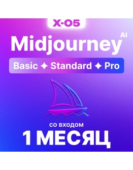 Midjourney Basic/Standard/Pro 1 месяц (ВХОД)