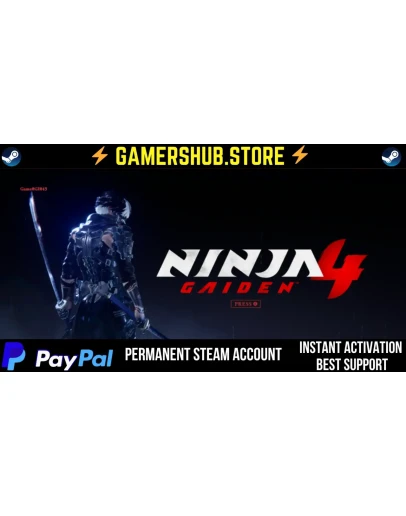NINJA GAIDEN 4 Deluxe Edition STEAM + PAYPAL