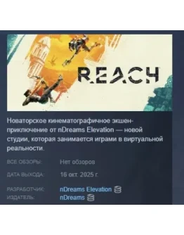 Reach АВТОДОСТАВКА STEAM РОССИЯ
