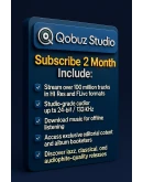Qobuz Studio premier Hi-Fi Hi-Res 2 месяца