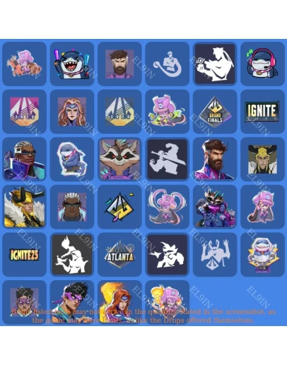 Marvel RivalsТвич Дропс34 предметов +