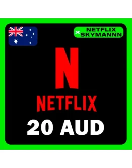 АВТО Карта пополнения Netflix 20 AUD АВСТРАЛИЯ 24/7