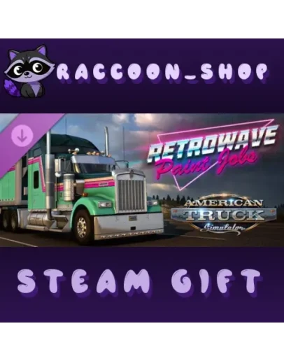 American Truck Simulator - Retrowave Paint Jobs Pack DL