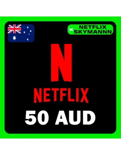 АВТО Карта пополнения Netflix 50 AUD АВСТРАЛИЯ 24/7