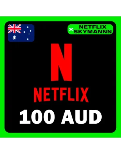 АВТО Карта пополнения Netflix 100 AUD АВСТРАЛИЯ 24/7 АВТО Карта пополнения Netflix 100 AUD АВСТРАЛИЯ 24/7