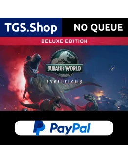 Jurassic World Evolution 3 DELUXENO QUEUE PAYPAL