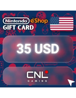 24/7 АВТО Nintendo eShop 35 долларов США