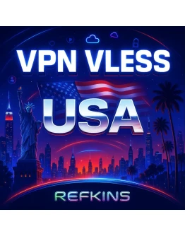 VPN ВПН VLESS США ЛИЧНЫЙ АВТОВЫДАЧА 24/7