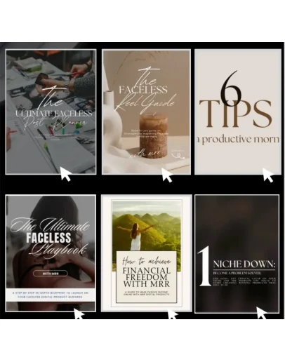 Набор из 6 фаселесс гайдов: планер, руководство по рилc