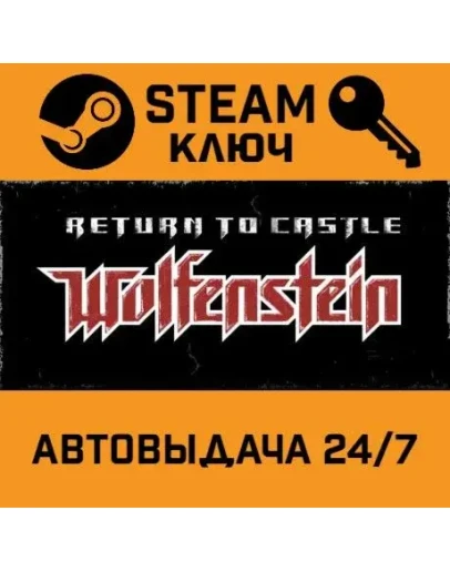 Return to Castle Wolfenstein STEAM РФ,др.страны+подарок