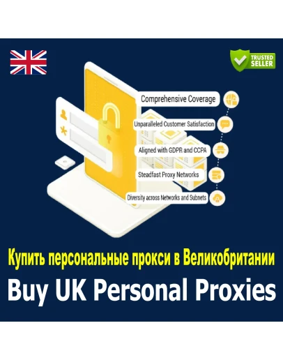 Купить персональные прокси Великобритании. Конфиденциал