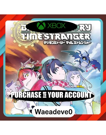 Digimon Story Time Stranger Xbox Purchase on your acc