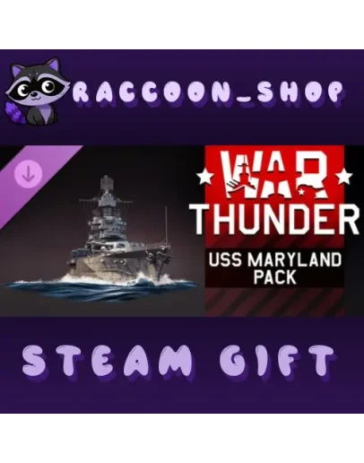 War Thunder - USS Maryland Pack DLC RU*KZ*UA*CIS