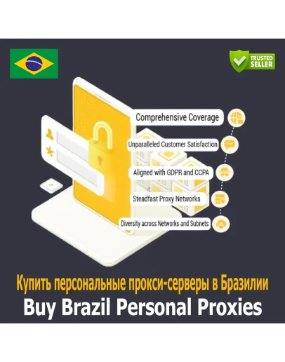 Купить персональные прокси в Бразилии быстро
