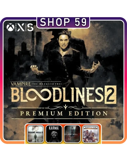 Vampire: Bloodlines 2 Premium + 5 ТОП ИГРЫ XBOX аренда