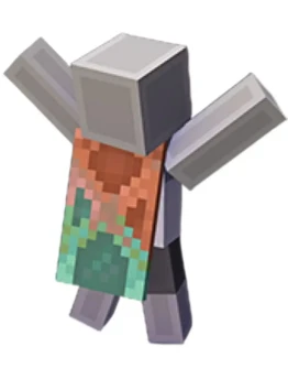 Minecraft Плащ Copper Cape Twitch JavaBedrock