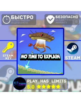 No Time To Explain КЛЮЧ STEAM Global + РФ