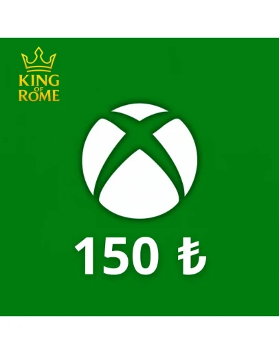 XBOX ТУРЦИЯ (150 ) ПОДАРОЧНАЯ КАРТА/АВТОДОСТАВКА/0FEE