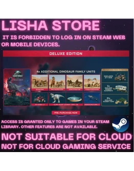 Jurassic World Evolution 3: Deluxe Оффлайн На 90 дней