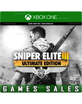 SNIPER ELITE 3 ULTIMATE EDITIONXBOX ONEXSКЛЮЧ