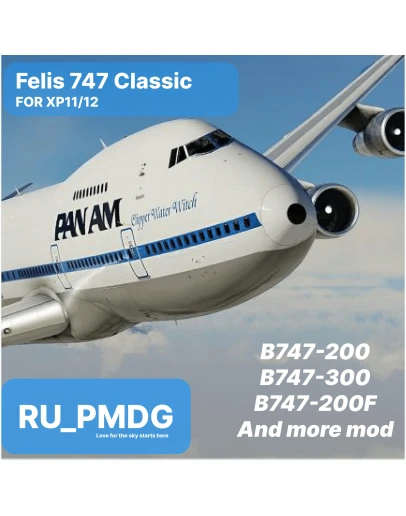 Felis 747-200 for X Plane11/12 Felis 747-200 for X Plane11/12