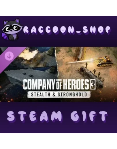 Company of Heroes 3: Stealth &amp Stronghold DLC