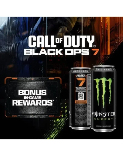 НАБОР MONSTER ENERGY BUNDLE CoD BLACKOPS 7