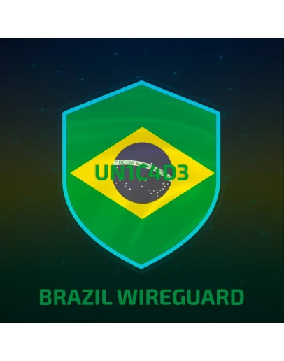 БРАЗИЛИЯ WIREGUARD VPN ОТ 1 МЕСЯЦА