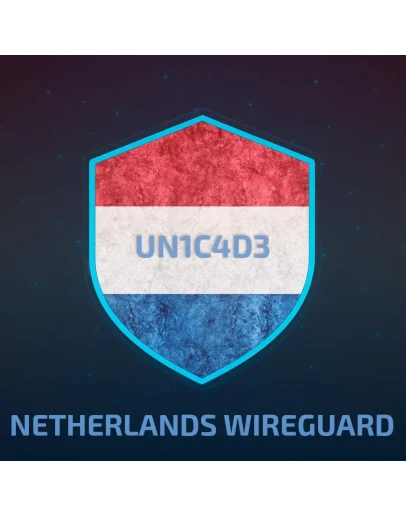 НИДЕРЛАНДЫ WIREGUARD VPN ОТ 1 МЕСЯЦА