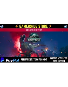 Jurassic World Evolution 3: Deluxe Edition STEAM Jurassic World Evolution 3: Deluxe Edition STEAM