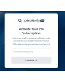 Perplexity AI Pro + comet 1 год Легко Мгновенно