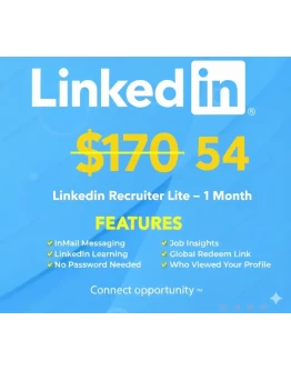 LinkedIn Recruiter Lite подписка на 1 месяц
