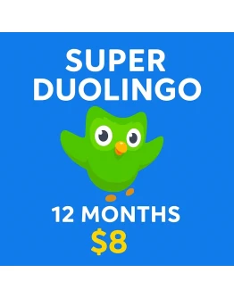 Super Duolingo 12 месяцев (одно приглашение)