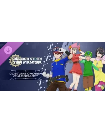 Digimon Story Time Stranger Costume Chosen Children DLC