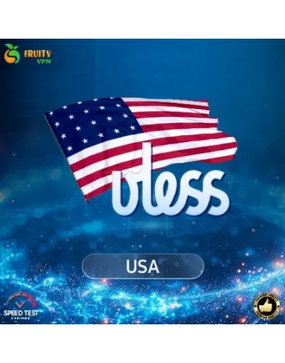 VPN США (VLESS ключ) DNS шифрование