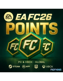 FC 26 POINTS GLOBAL XBOX/PC 1050-2800-5900-12000-18500