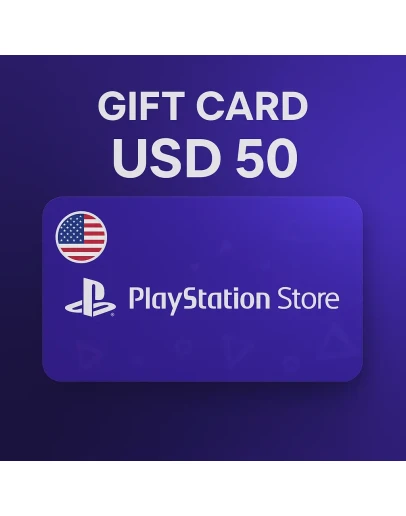 Карта PlayStation (PSN) 50 USD (Долларов) США