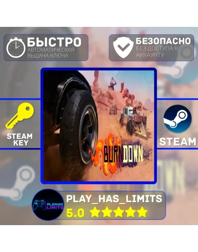 Burndown КЛЮЧ STEAM Global + РФ