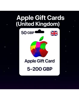 Apple Gift Cards (Великобритания) 5200 GBP Коды