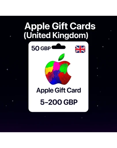 Apple Gift Cards (Великобритания) 5200 GBP Коды